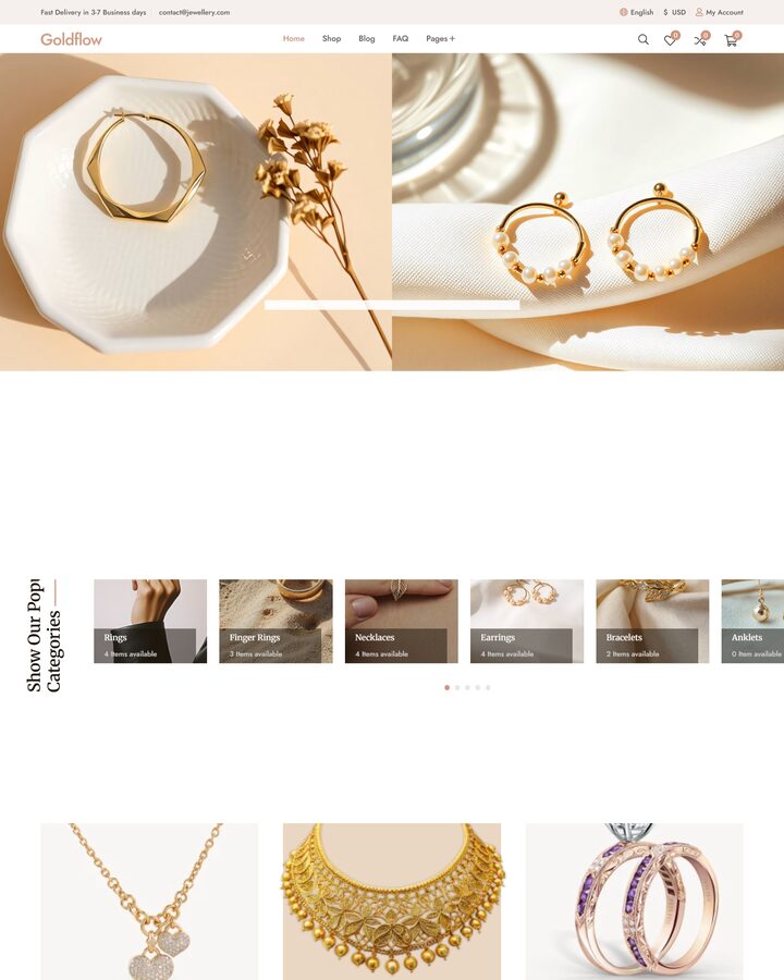 Jewellery template